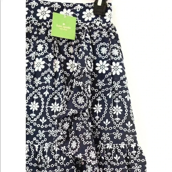 Navy Kate spade Wrap Skirt - Picture 3 of 4